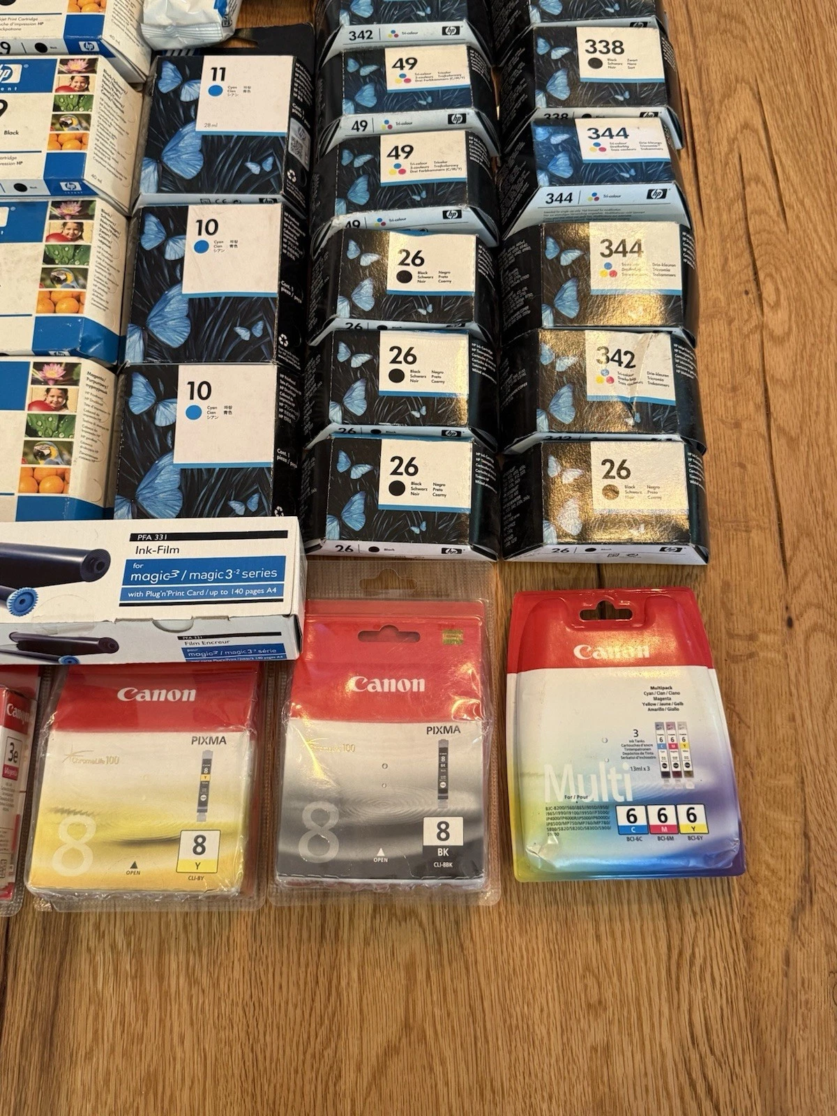 Job Lot Various 40+ Expired Genuine Ink Cartridges HP Canon Epson Expired - New 7