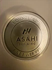1 Troy oz Silver Round Asahi Refining .999 Fine Silver - In Stock In Capsule