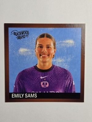 2025 Parkside Beachwood Brand Caramels NWSL USWNT Emily Sams #26 Bronze /10