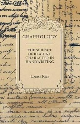 Louise Rice Graphology - The Science of Reading Characte (Paperback) (UK IMPORT)