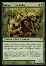Sakura-Tribe Elder - Light Play MTG Champions of Kamigawa