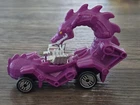 Vintage HOT WHEELS Purple Dragon Car-Malaysia 1987