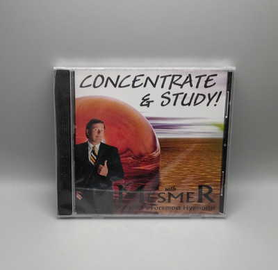 NEW Concentrate & Study with America's Foremost Hypnotist - Mesmer CD OOP 2000