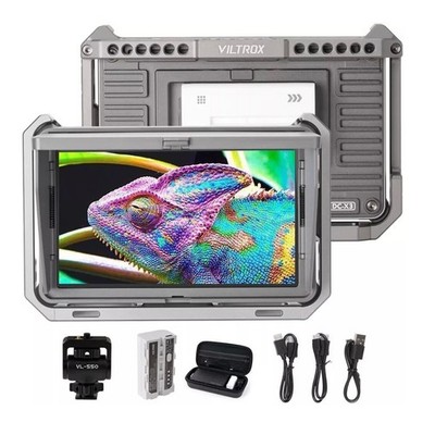 Viltrox DC-X3 Monitor 6'' 2000Nit 4K Touch Screen Camera Video Monitor +Rig Cage