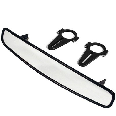 Longacre Racing 22530 17'' Rearview Mirror Kit - Short Brackets