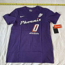 Kia Nurse Phoenix Mercury T-Shirt #0 Purple Size Medium Nike