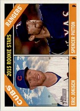SPENCER PATTON - ERIC JOKISCH ~ 2015 Topps Heritage Baseball Rookie Card #233