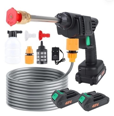 300W Akku-Hochdruckreiniger, 12V tragbarer Akku-Hochdruckreiniger