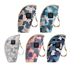 Kids Bottle Warmer Bag Nursing Bottle Warmer Cover Insulated Sleeve Zipper