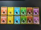 Pokemon TCG Base Set Energy Cards Antique Vintage Pikachu Umbreon