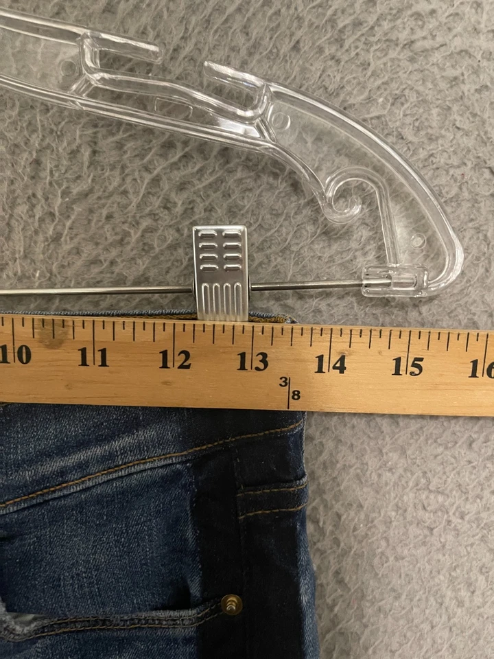 Frame Denim Jeans Women Size 27 Blue Le High Rise Skinny Crop Stretch - Image 4 of 4