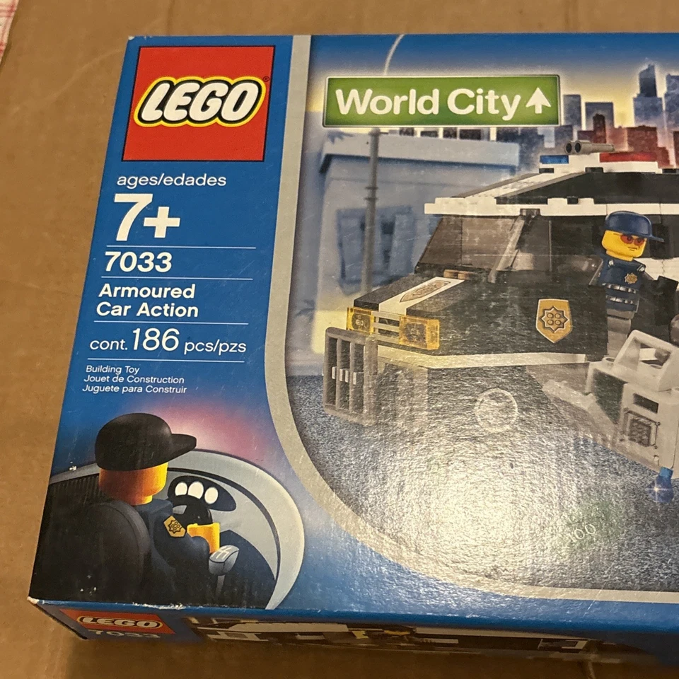 LEGO World City: Armoured Car Action (7033) - Nuevo en caja sellada Foto 3 de 4