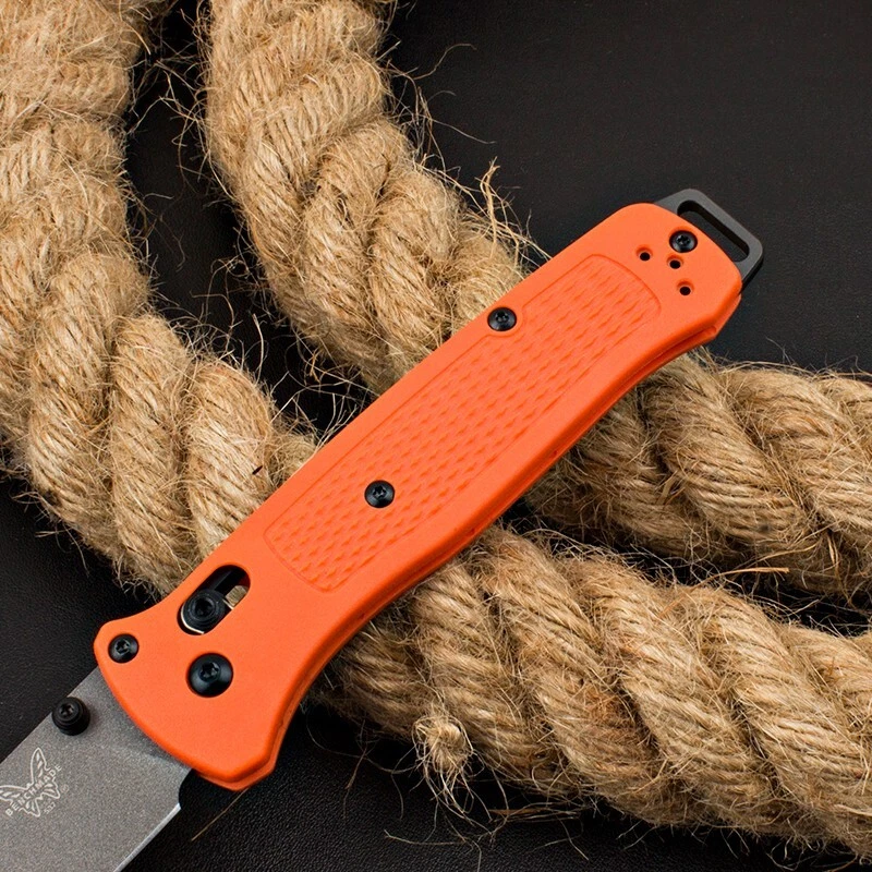 Cuchillo plegable táctico Axis Orange 537 mango de fibra de vidrio tanto hoja tanto Foto 4 de 4