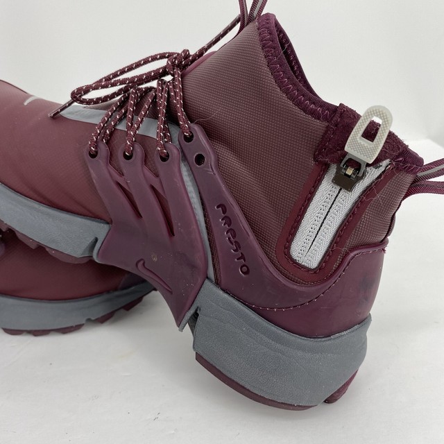 maroon nike presto