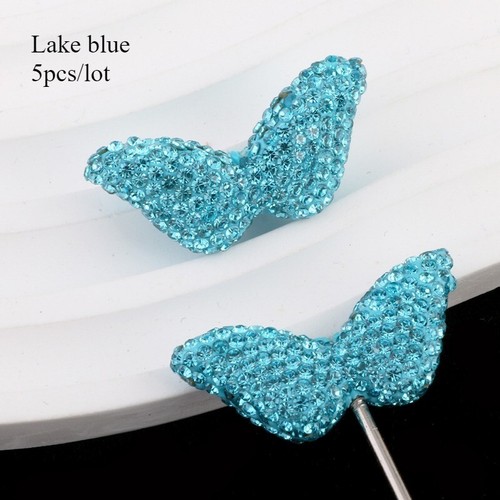 5pcs / Lot DIY Strass Ailes Perles pour Brillant Bijoux De Sac Clé Chaîne Décor - Bild 6 von 16