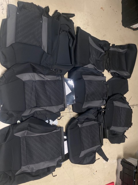 2014-2019 Toyota Tundra CrewMax Sr5 OEM Cloth Seat Covers for sale