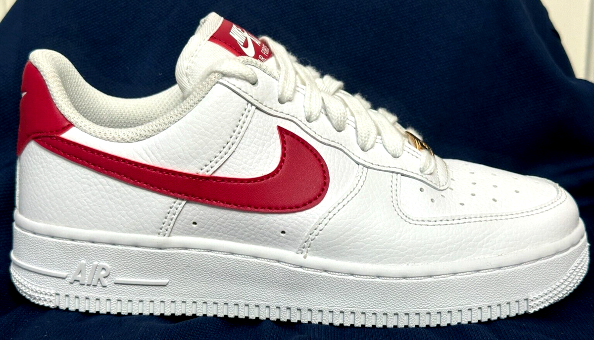 Buy Size Nike Air Force '07 White Noble Red W online