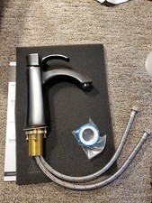 Sir Faucet 725 Single Handle Vessel Faucet Antique, Bronze Finish