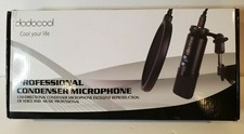 Dodocool Professional Condenser Pure Sound Microphone - with Mount, Cables NICE