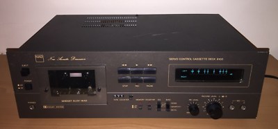 super RARE NAD 6100 JAPAN Cassette Deck metal faceplate ''New-Acoustic-Dimension''