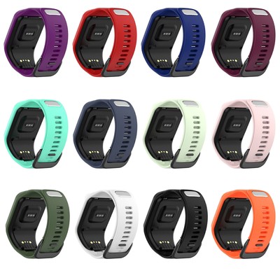 Silicone Sport Wrist Strap Band For TomTom Runner 2 3 Spark 3 Cardio Smart Watch