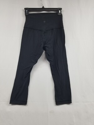 lululemon ヨガパンツ ブラック サイズ4 Lululemon Women Size 4 Leggings Black Yoga Gym See All Pics | eBay