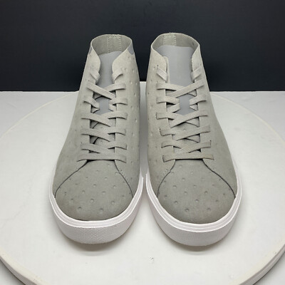 Native Shoes Mens 8 Mónaco Mid Sneakers Pigeon Gray Shell  display picture 1