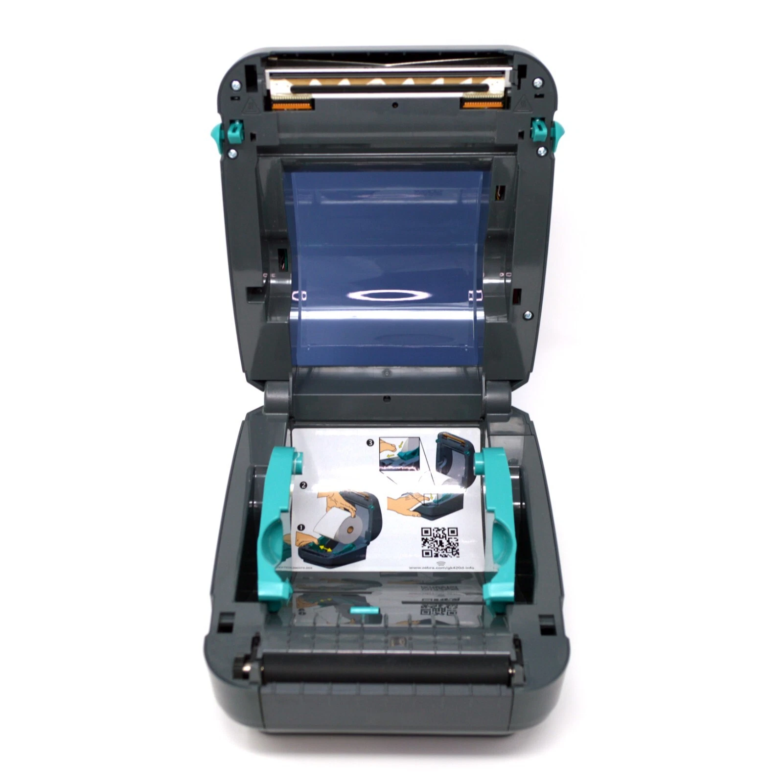 Zebra GK420D Open View