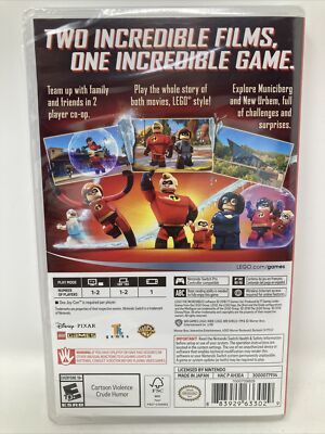 LEGO The Incredibles for Nintendo Switch, New Sealed