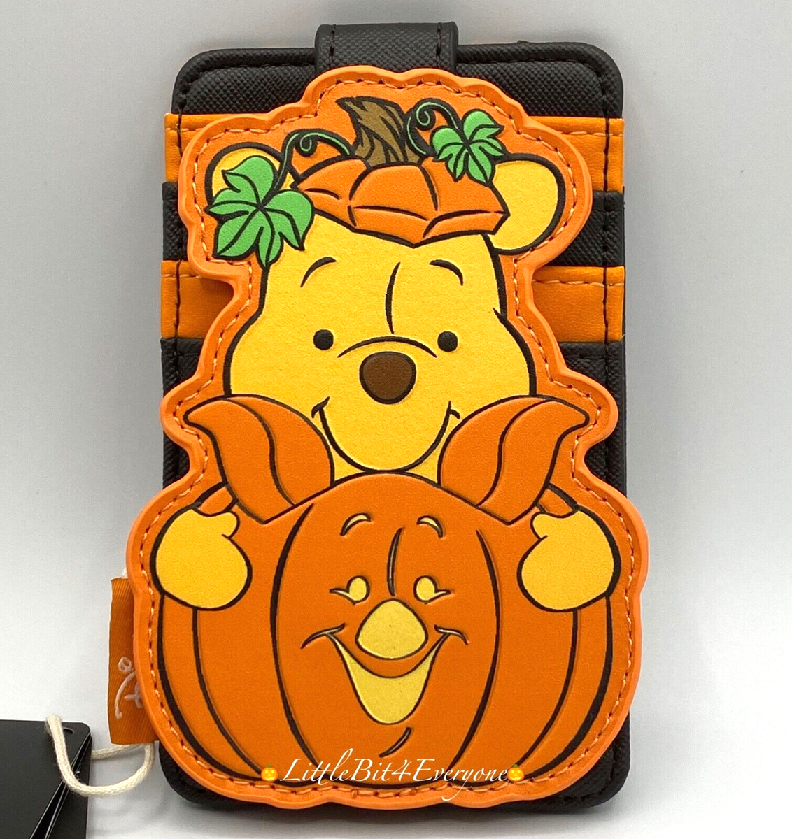 NWT Loungefly Disney Winnie the POOH BEAR & PIGLET Pumpkin Card Holder GITD GLOW | eBay NWT Loungefly Disney Winnie the POOH BEAR & PIGLET Pumpkin Card Holder GITD GLOW | eBay