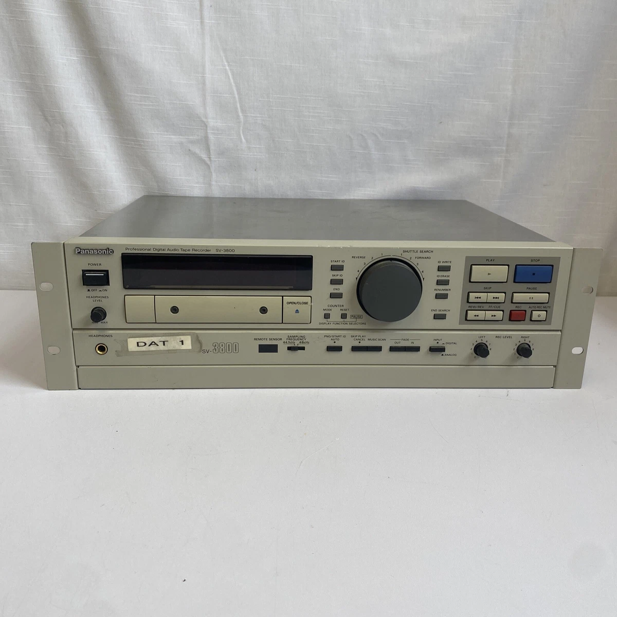 Panasonic DAT Tape Pro Audio Recorders for sale | eBay