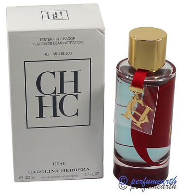 CH L' EAU BY CAROLINA HERRERA 3.4/3.3 OZ EDT SPRAY WOMEN NEW Same As Picture