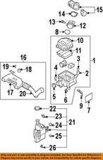 HYUNDAI OEM 07-12 Elantra EngineTransaxle Air Intake-Filter 281132H000