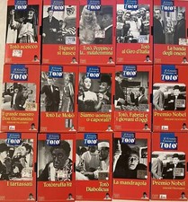 15 VIDEOCASSETTE VHS FILM TOTO' DA COLLEZIONE FABBRI VIDEO OTTIME CONDIZIONI
