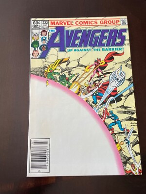 The Avengers #233 Vol 1 (Marvel, 1983) High Grade