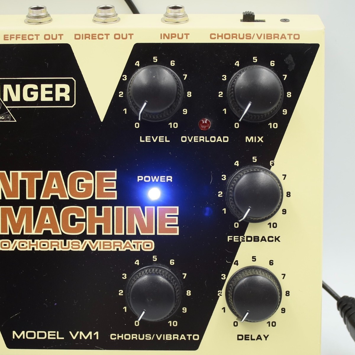 Behringer Vintage Time Machine アダプター付き Behringer VM1 Vintage Time Machine Delay / Vibrato | eBay