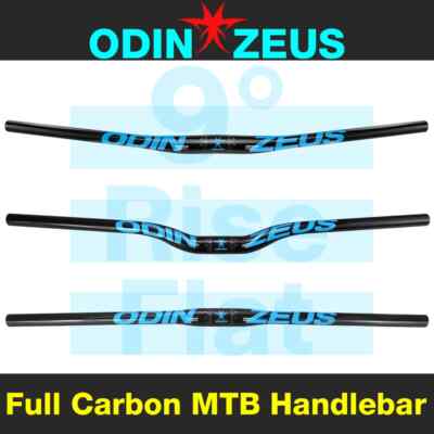 Full Carbon Fiber Mountain Bike Handlebar Flat / Rise Bar
