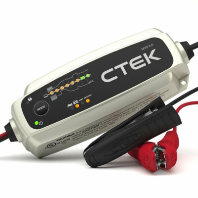 CTEK MXS 5.0 Battery Charger 12 Volt Fully Automatic 8 Step 4.3 Amp Multi 40-206