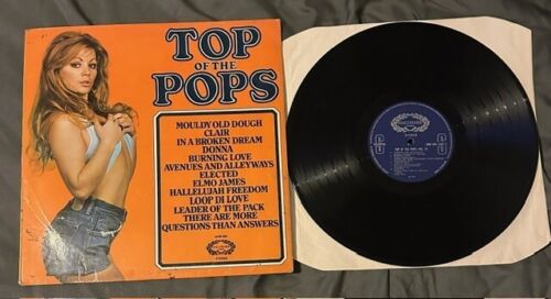 Top Of The Pops Vol. 27 Volume Vinyl UK 1972 Hallmark Cheesecake Cover LP
