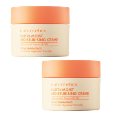 2 x Nutrimetics Nutri Moist Moisturising Creme 125ml RRP $116 brand new