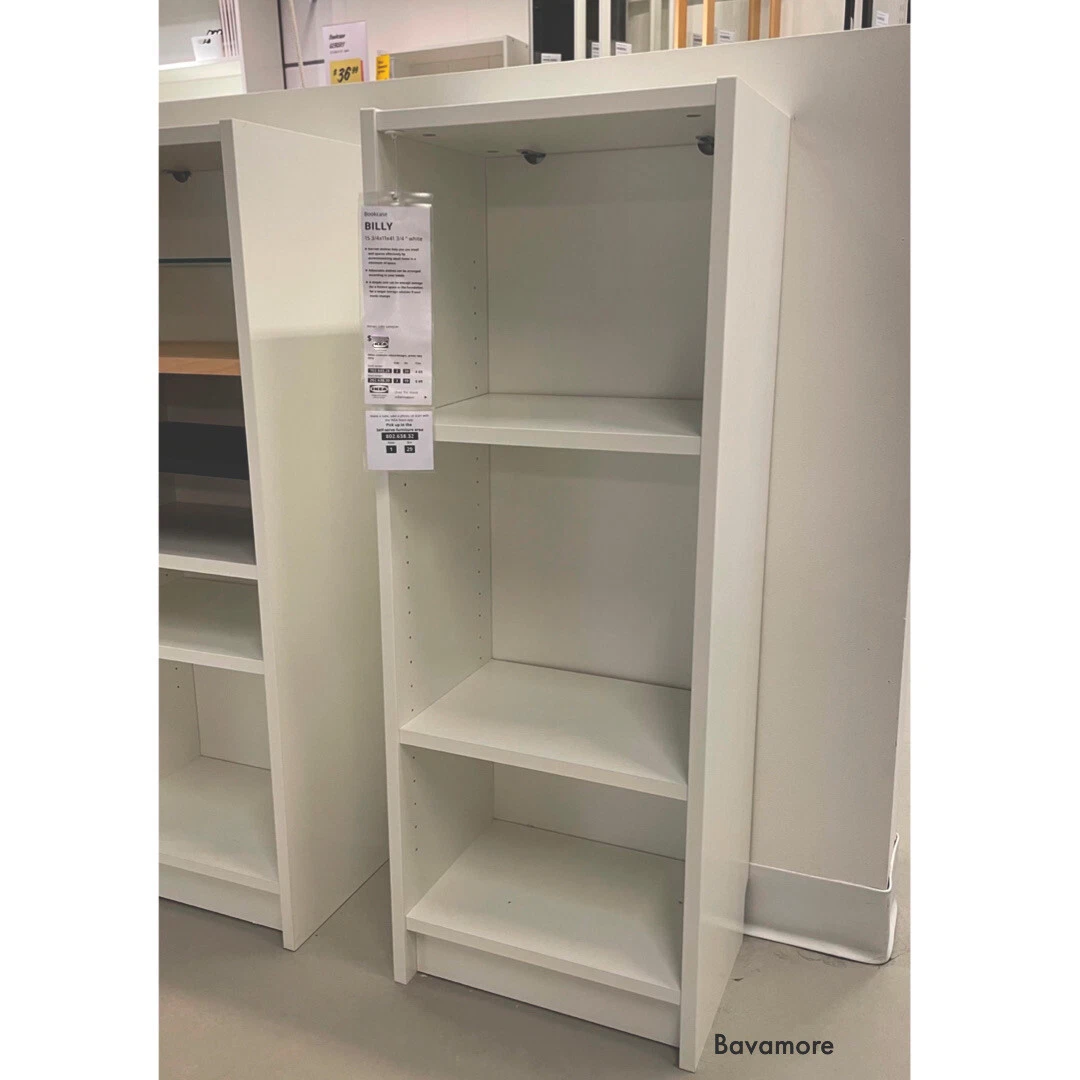 Small white 2024 bookcase ikea
