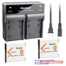 NP-BN1 BC-CSN Battery or Fast Charger for Sony Cyber-shot DSC-TX5 TX55 TX66 TX7