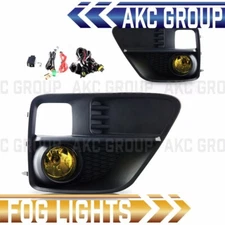 Cobra Tek For 2015-2016 Subaru STi WRX Yellow Lens Chrome Housing Fog Light Lamp