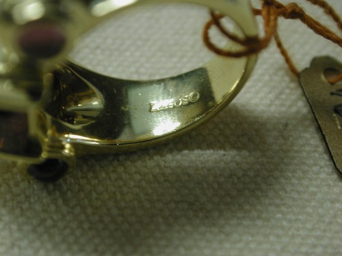 Steven LAGOS Vintage 18KT Rodolita Granate Diamante 6 Quilate + Art Déco Estilo - Imagen 16 de 16