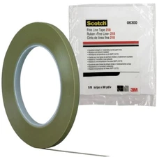 3M 06300 Scotch 218 Fine Line Tape  1/8 in x 60 yd - 1 Roll