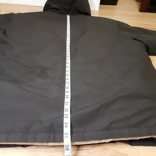 WOOLRICH VINTAGE Big Puffer Winter Jacket Unisex Black Coat Size XL - Picture 9 of 13