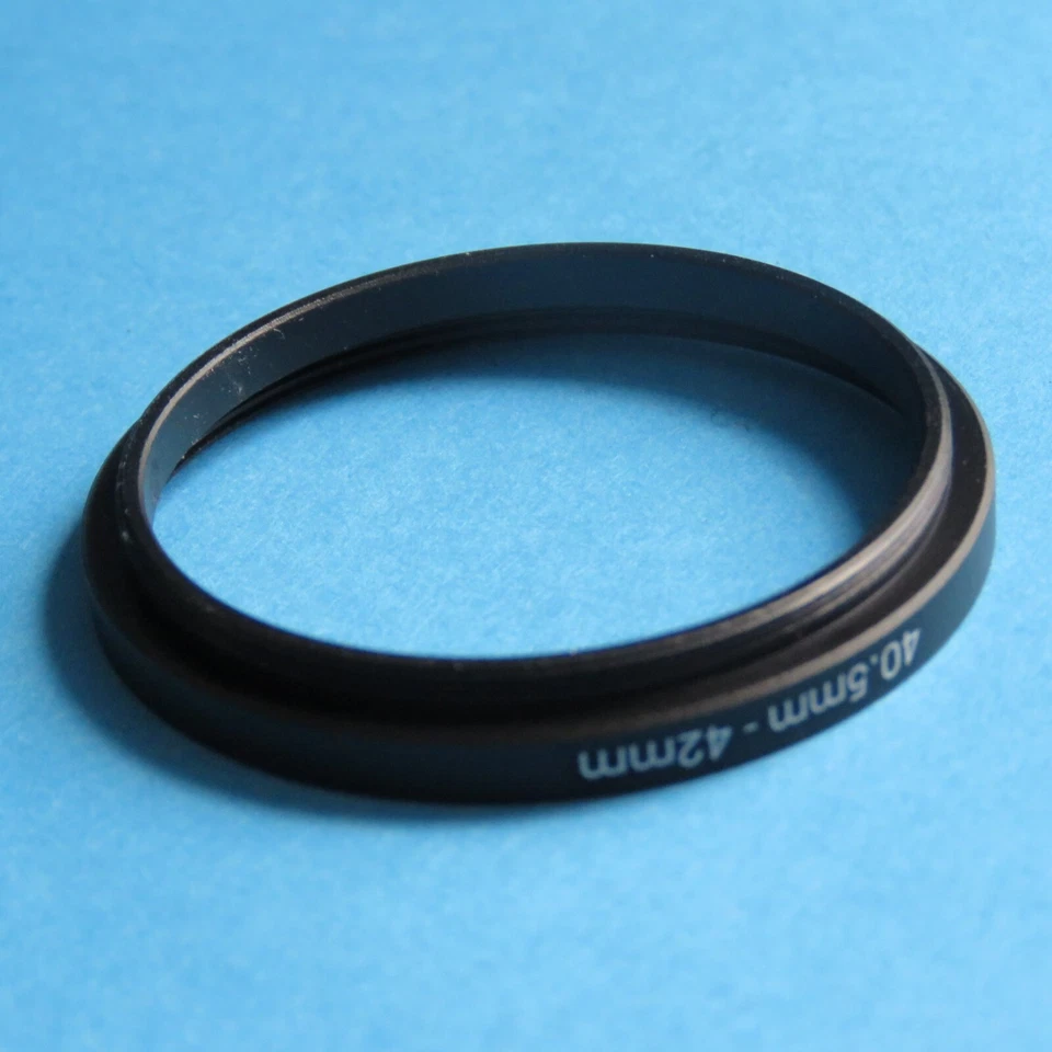 40.5mm to 42mm Step Up Step-Up Ring Camera Lens Filter Adapter Ring 40.5mm-42mm - Image 2 of 2