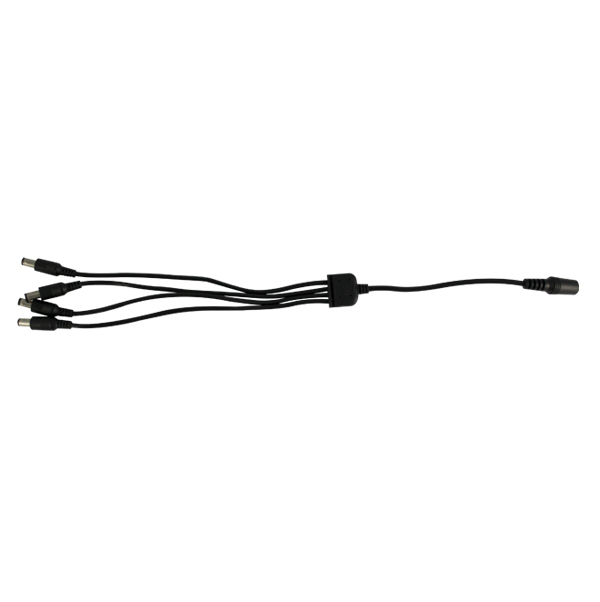 LineMak 4-way DC12V 5A Power adapter specially for security cameras. LS-PHT5000A