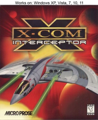 X-Com: Interceptor PC Game 1998 MicroProse Windows 10 11