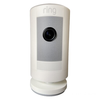 Ring 1080p Wireless Stick Up Security Camera (Battery) - White